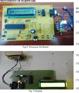 Fig.8  Processor On Board 