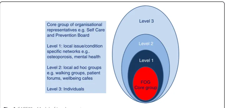Fig. 1 CARE75+ Model of Involvement