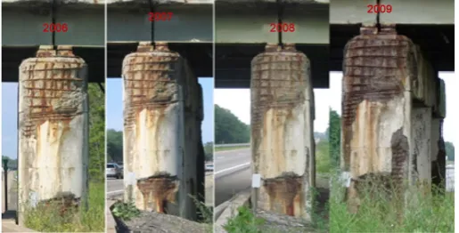 Figure 2. Five-storey building beams and columns sections. 
