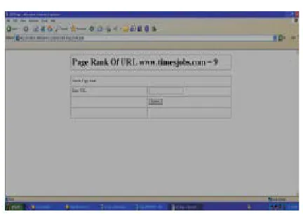 Fig 4: Search Result URL links 