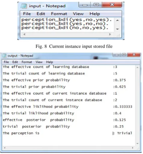 Fig. 8  Current instance input stored file 