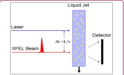 Figure 4: Schematic diagram of the experiment on deducing time-resolved structure from disordered ensembles.