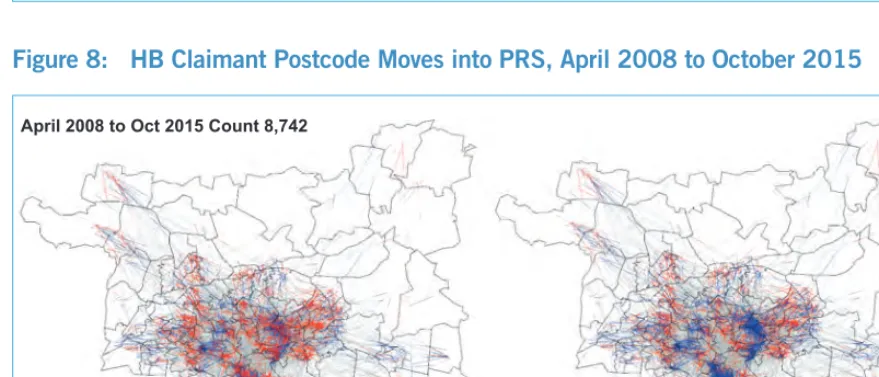 Figure 7:   A Generalised Map Showing Net Increases and Net Losses 