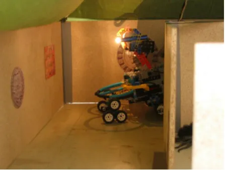 Figure 8: A robot traversing a labyrinth.