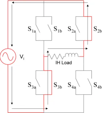 Figure 5. Power flow in mode 3 operation (S2b and S3b: ON). 