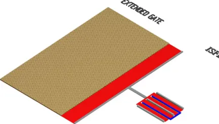 Figure 1. Schematic of the ISFET pH microsensor. 