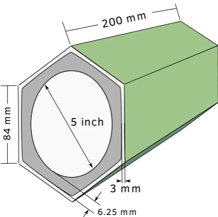 Figure 1: Schematic picture of the NEDA detector unit (color online).