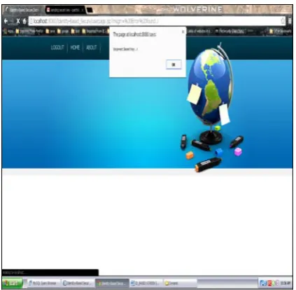 Figure 7: User with wrong secret key 