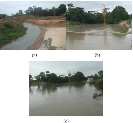 Figure 5. Annual variations of the flows of the N’Zi River at the hydrometric station of M’Bahiakro from 1960 to 2004