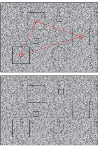 Figure 7. Illustration of computer controlled precision coding, based on pixel coordinates, for individual performance training in an image-guided simulator task of the pick and place type, as also described in our previous work [2, 5]