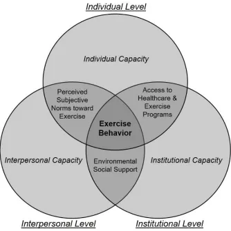 Figure 1. An Ecological-Transactional Framework for Exercise in Persons with Disability 