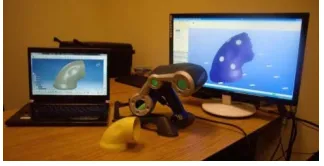 Figure 1 Equipment used for the obtaining of the Elbow Pipe model.  