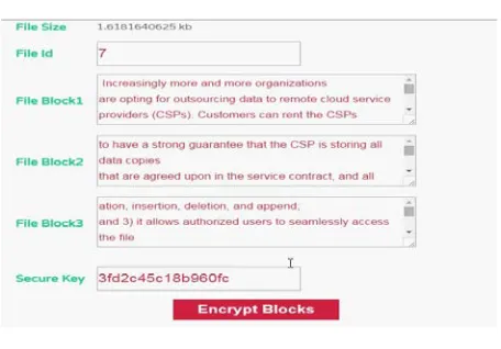 Fig 2: File With Secrete Key. 