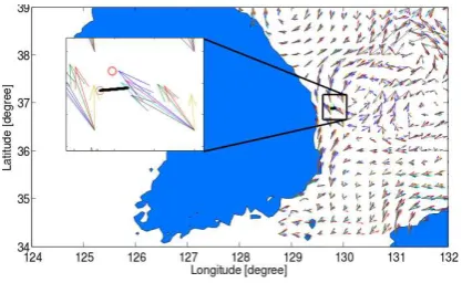 Fig. 1. The experiment was performed in East Sea in-