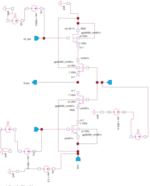 Figure 4. Circuit for GN module. 