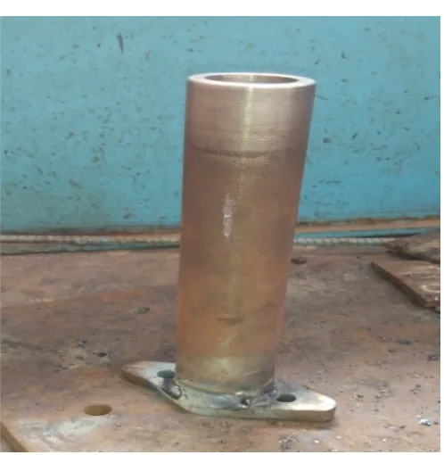 Fig .1 Convergent-Divergent Nozzle manifold 