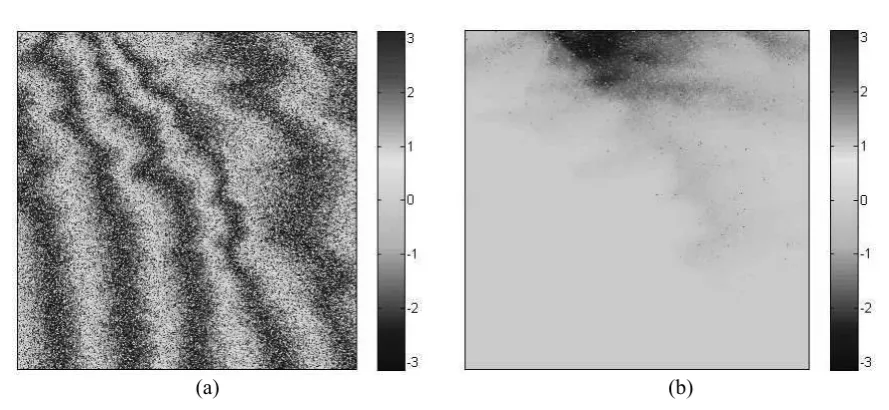Figure 8. (a) Delaunay triangulation base on PS candidates; (b) Distribution of velocity difference of PS 