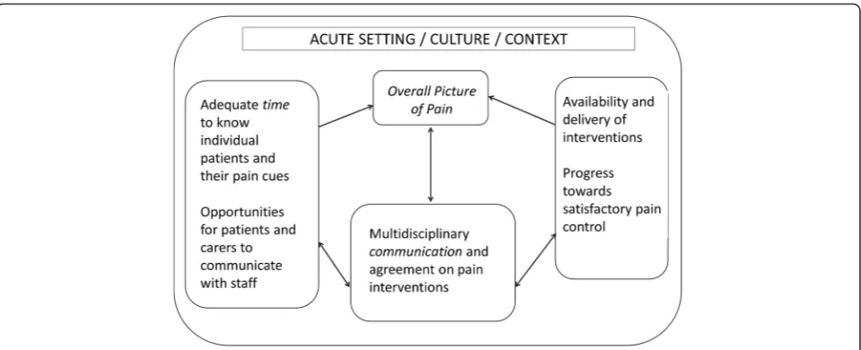 Fig. 3 The key elements to obtain a dynamic, patient specific, overall picture of pain