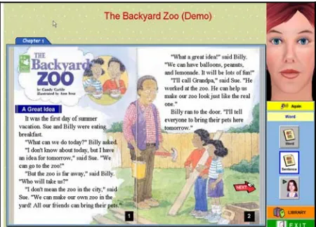 Figure 1: An example interactive book  