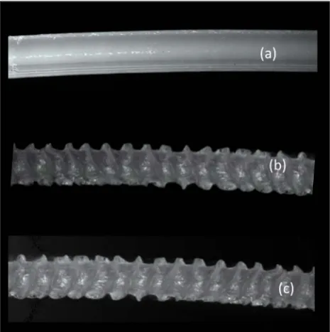 Figure 5 is dedicated to show the effect of adding PEG as a PPA for brass and copper as the PEG added portion will show lower wall slip velocity, but the difference is slightly less comparing to steel die, means that PEG as a PPA interact with brass and co