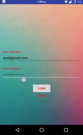 Fig 2: login page  