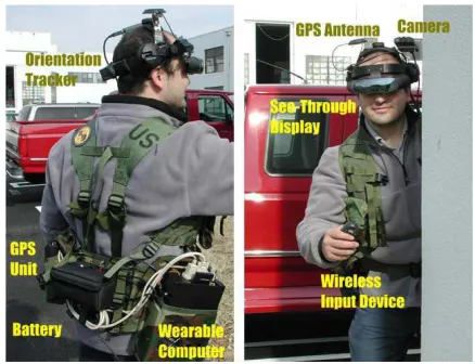 Figure 1. The problems of tracker alignmentare exacerbated when multiple tracking sys-tems are used simultaneously