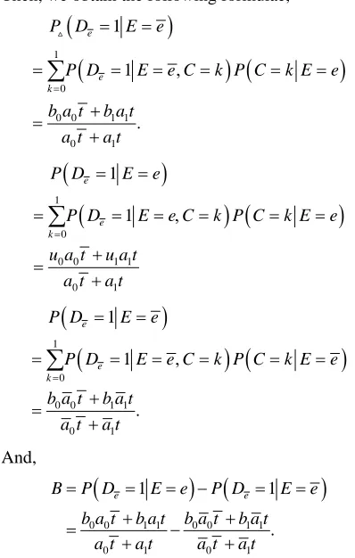 Figure 1If we transform the adjustment of covariate variable in  to the intervention distribution in counterfactual models in Figures 2 and 3, the definition 1 and definition 2 would be easily employed in the discussion of con-founding and irrelevant facto