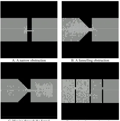 Figure 7: Panic as a crowd breaks through a cordon 