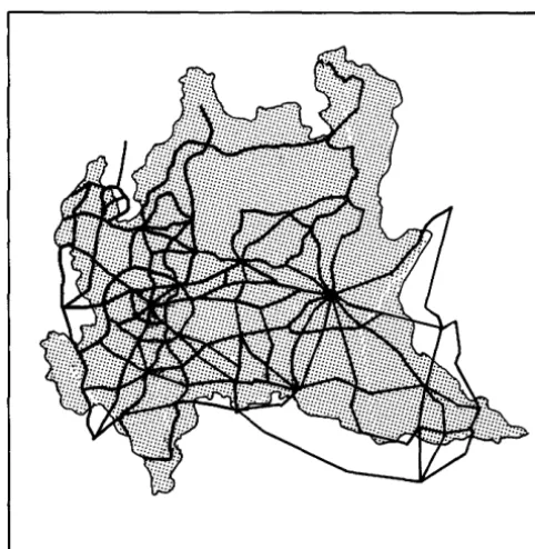 Fig. 5 - Road Network of the Italian Region Lombardy 
