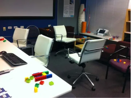 Figure 4. The worksite setup. 