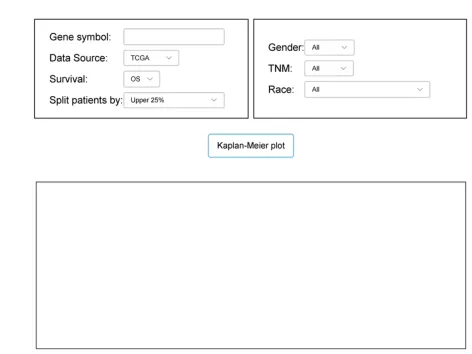 Figure 1 The web interface of OSacc.