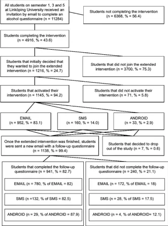 Figure 1. Flowchart of recruitment process of participants and design of the study.
