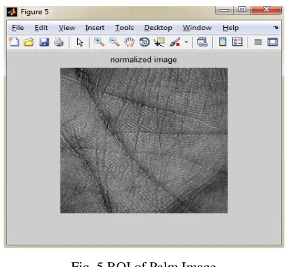 Fig 6 final palm print verified output 
