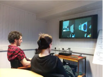 Figure 4: Split-screen cooperative play in Portal 2 