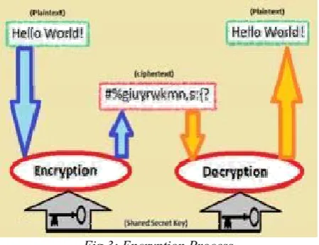 Fig 3: Encryption Process 