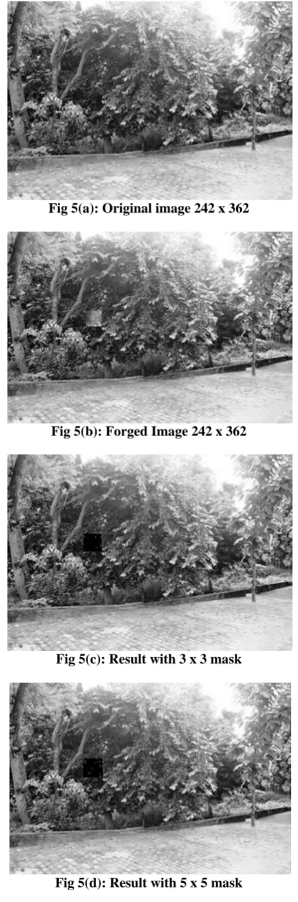 Fig 5(d): Result with 5 x 5 mask 