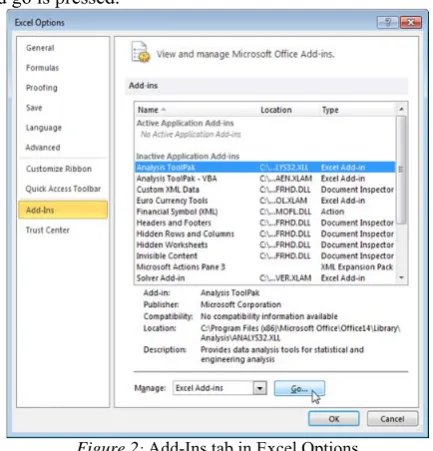 Figure 1: Options in File drop down 