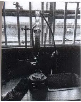Fig.1 Extraction of Samples using Soxhiet Equipment  