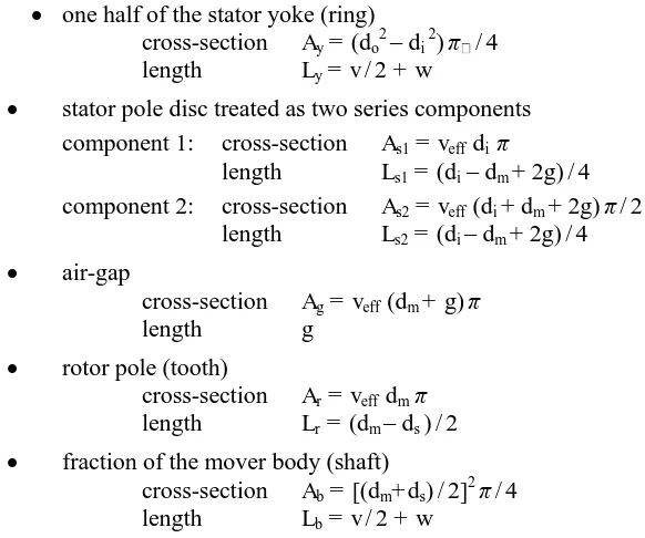 Table 1 gives an indication how the calculated values of inductance in fully misaligned and aligned positions compare with values obtained by measurements and FEM computations