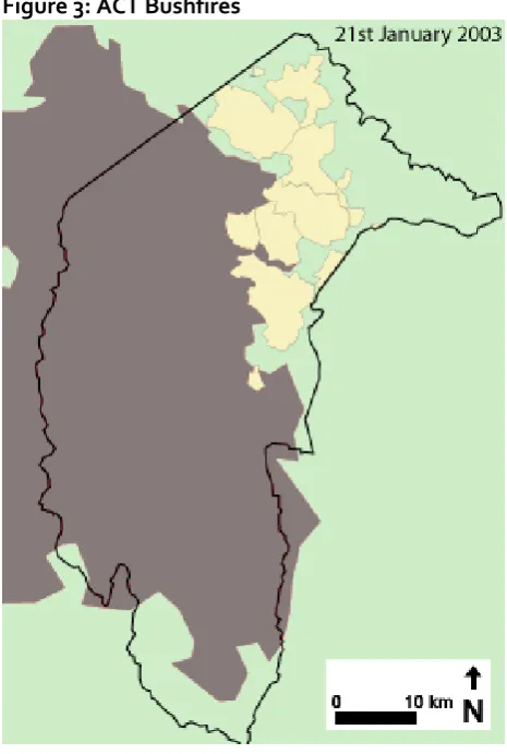 Figure 3: ACT Bushfires