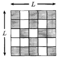 Figure 3. Example of site percolation. 