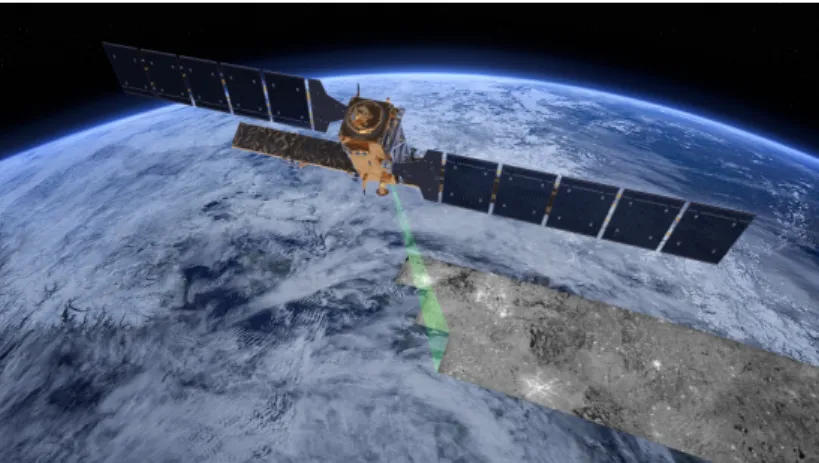 Figure 19: Sentinel-1 remote sensing satellite (Image from [61]).