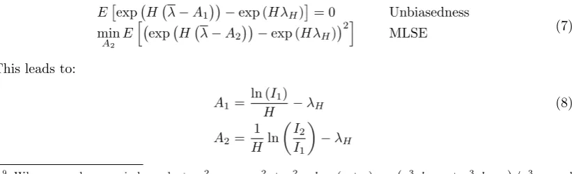 Table 2 when compared against the n = ∞ baseline. There is a small increase in the mean forρ = 0 compared to n = ∞ (7.383% against 7.371%), but the mean then decreases with increasing