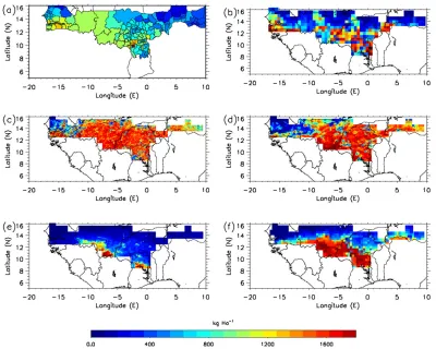 TABLE 1. List of GLAM crop-model runs, categorized according tothe atmospheric data used as input.