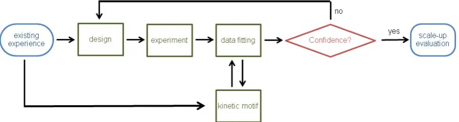 Figure 3. Workflow for the evolution and validation of a kinetic motif. 