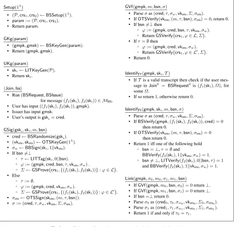 Fig. 8. An efﬁcient pre-DAA scheme construction in the standard model