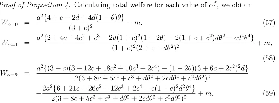 Figure 5 and Proposition 3 sum up the above analyses.