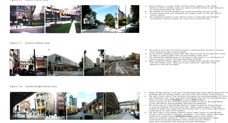Figure 1.6:   Euston Station area