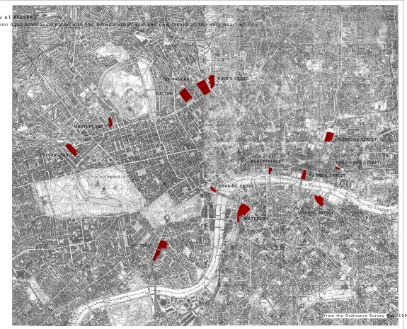 Figure 4.7:  CENTRAL LONDON AT PRESENT