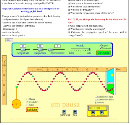Figure 1.Exercise registered in LAFIS and applied to the students. 